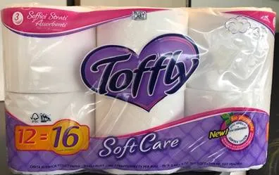 Toffly Toilet Papier 3 Laags12 Rol