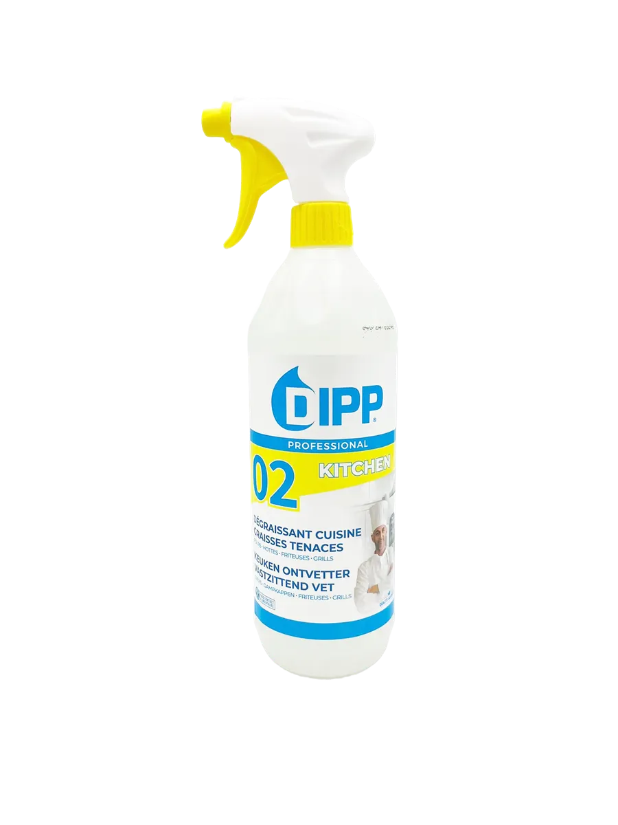 DIPP No.2 Extra krachtige Keuken Ontvetter Spray Fles 1000ml