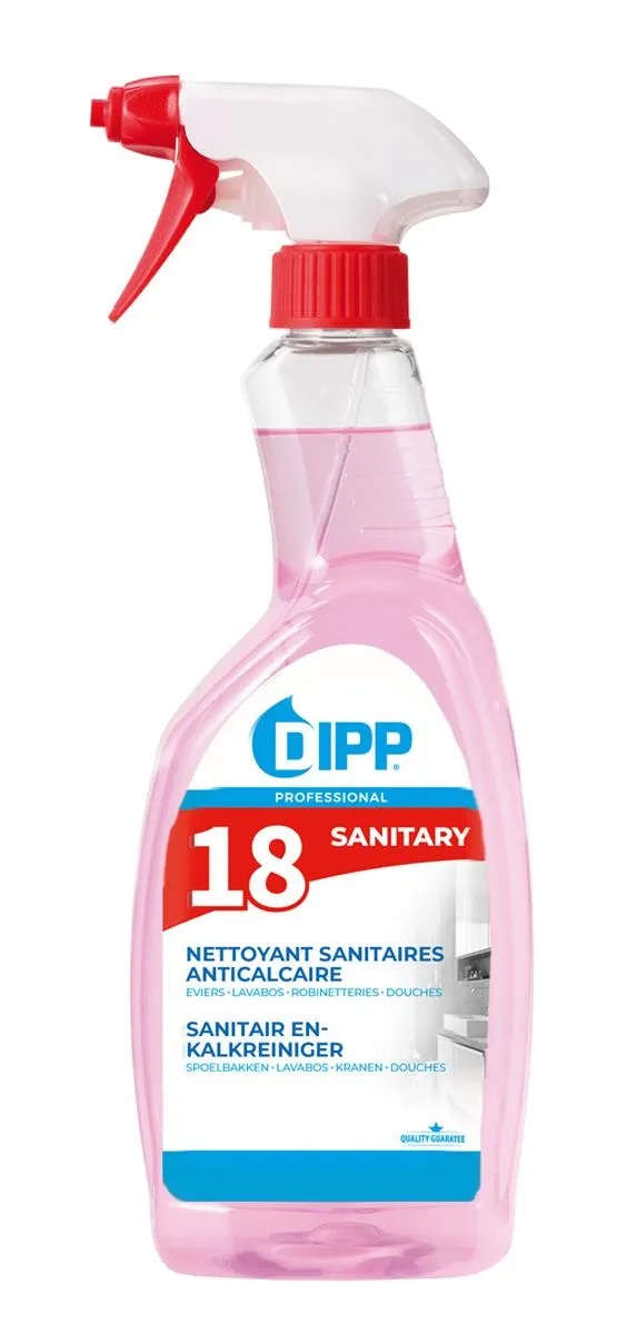 DIPP No. 18 Sanitair & Kalkreiniger Spay Fles 750ml