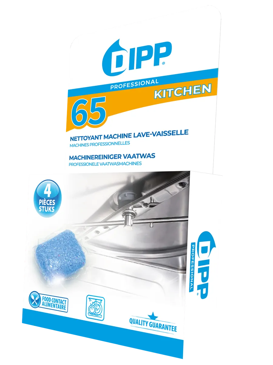 DIPP No.65 Vaatwasser Machine Reiniger 4 stuks