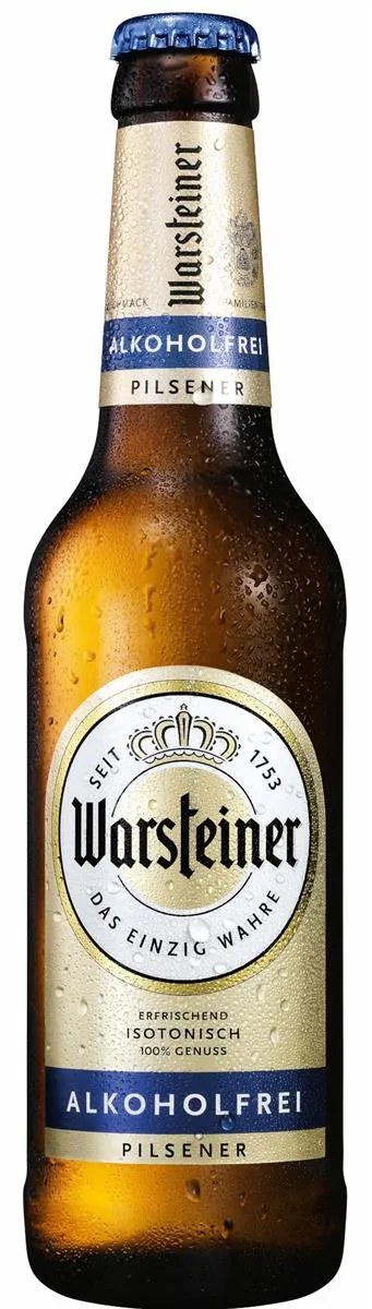 Warsteiner Alc.vrij Krat24x 30cl