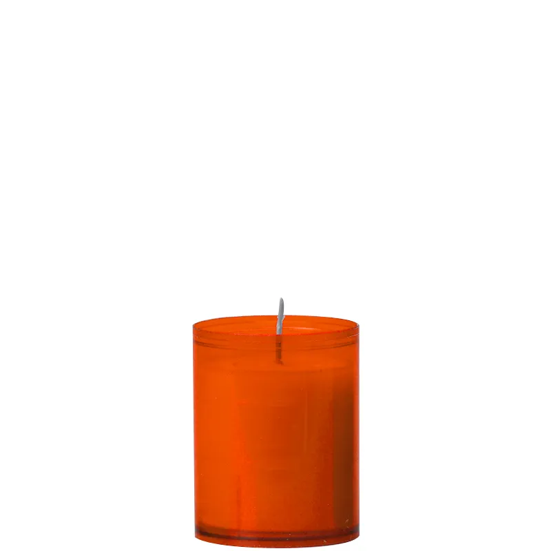 Refil navulkaarsen Oranje doos a 60 stuks