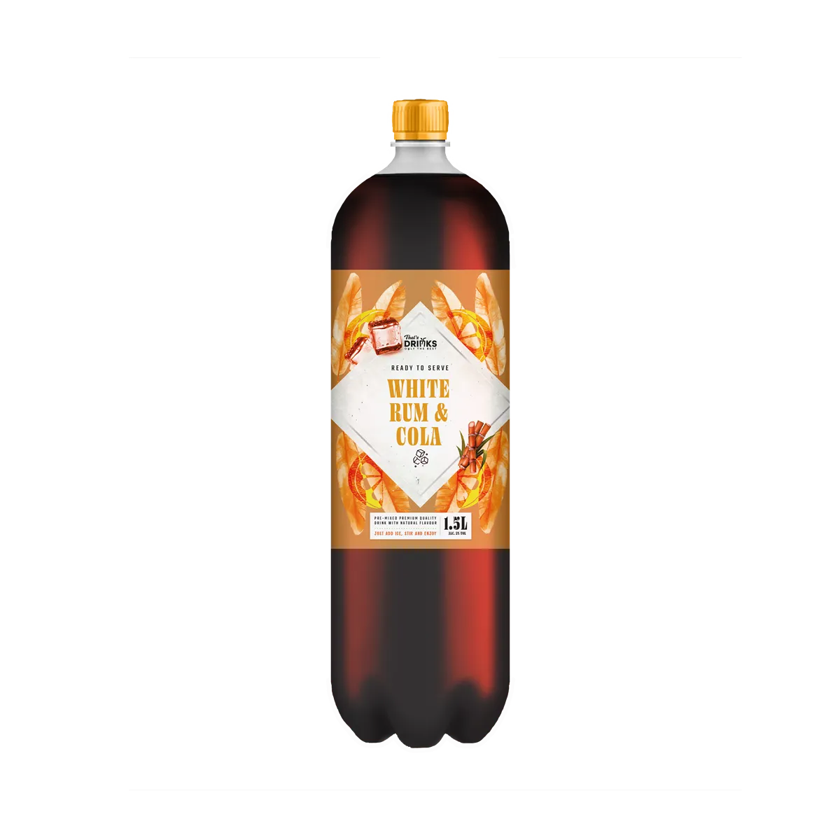 That`s Drinks White Rum / Cola fles 150cl