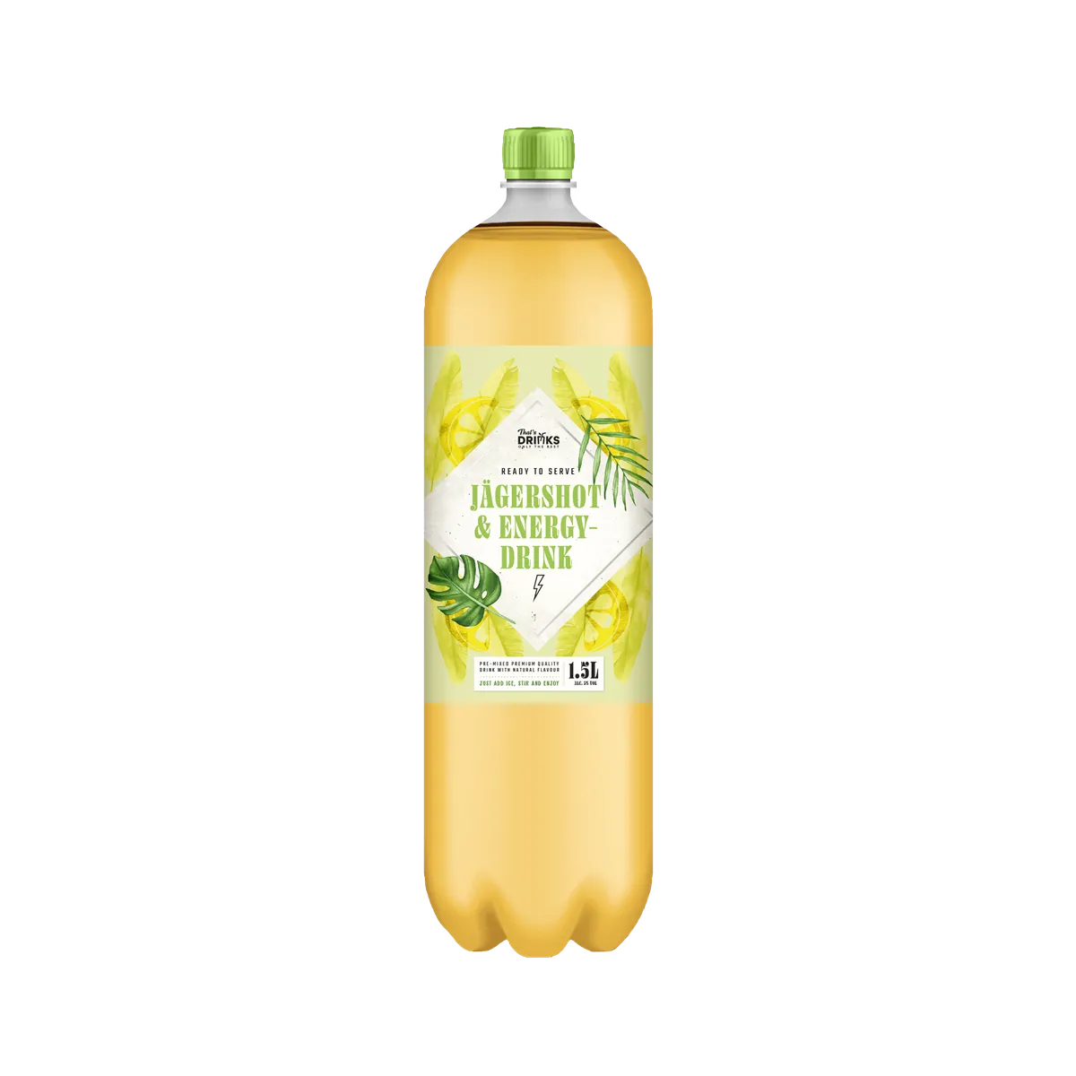 That`s Drinks Jagershot / Energy fles 150cl