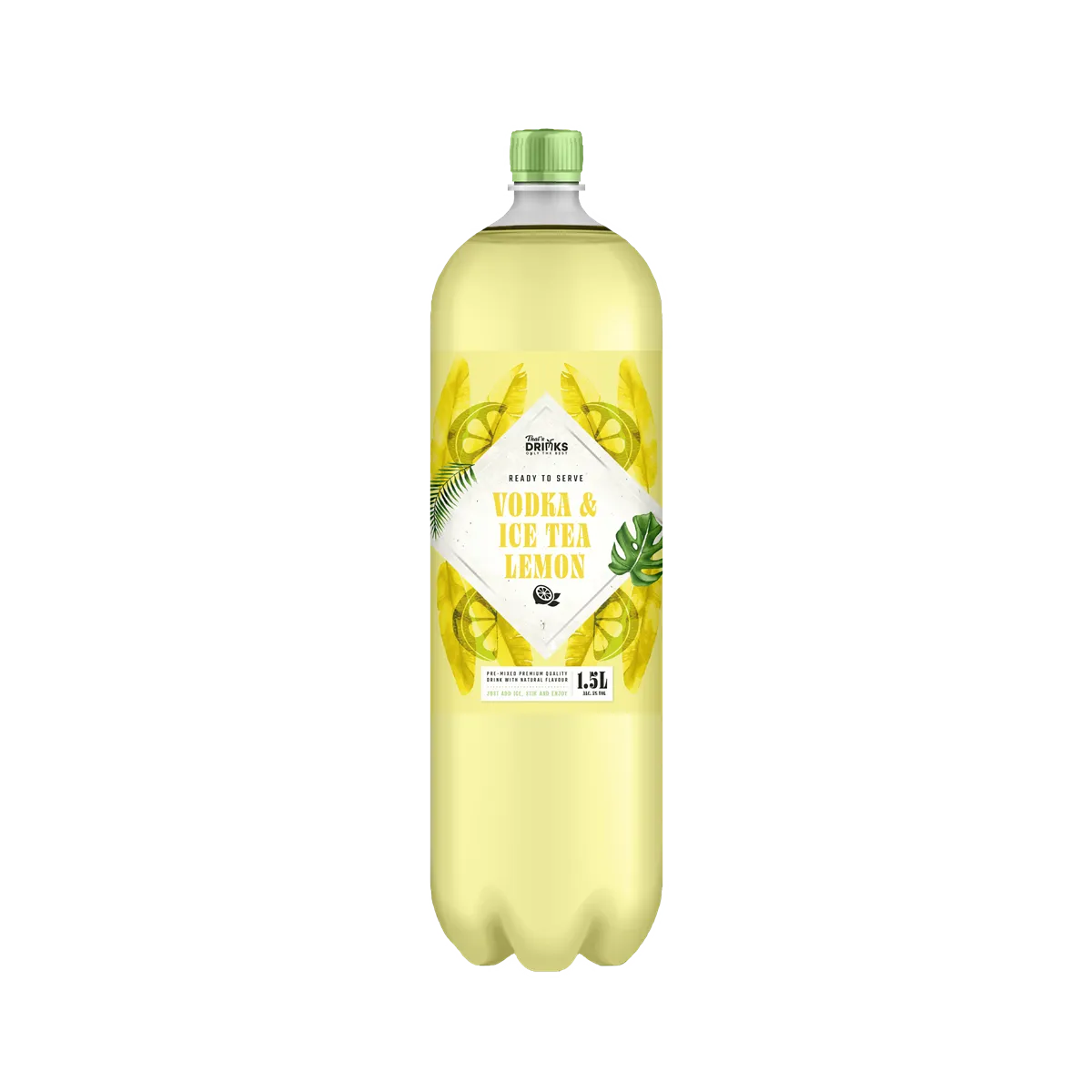 That`s Drinks Vodka / Ice-tea Lemon fles 150cl