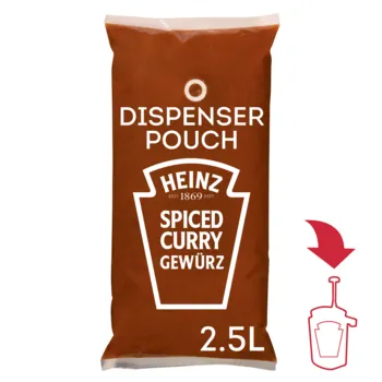Heinz Curry sauce-o-mat 3x 2.5L